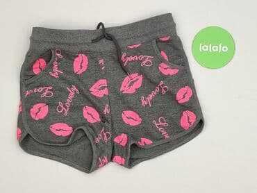 welurowy komplet dresowy krótkie spodenki: Szorty damskie, rozmiar S — 2