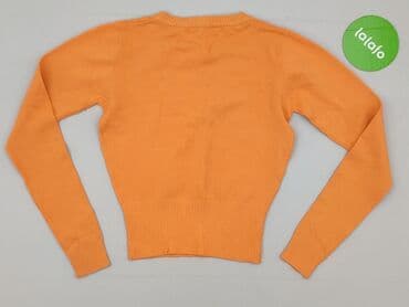 sweter z tiulowymi rękawami: Sweter damski, S — 3