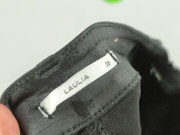 by o la la kombinezon czarny: Laulia, Spodnie materiałowe damskie, rozmiar M — 4