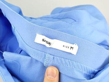 biale legginsy sinsay: Sinsay, Spodnie materiałowe damskie, rozmiar M — 4