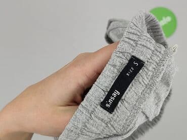 szare krótkie spodenki: Sinsay, Szorty damskie, rozmiar S — 4