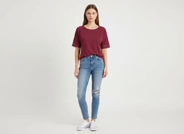 koszulki na ramiączkach plus size: Atmosphere, T-shirt damski, rozmiar XS — 6