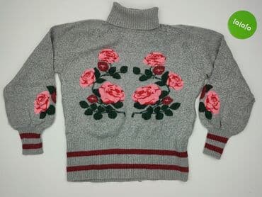 sweter w kwiaty zara: Gina Tricot, Sweter damski, rozmiar S — 2