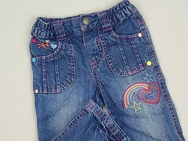 spodnie od pizamy w hello kitty: Denim pants, EarlyDays, 6-9 months, condition - Very good — 1
