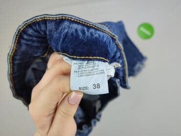 spodnie jeansy z wysokim stanem: Jeansy damskie, rozmiar M — 4