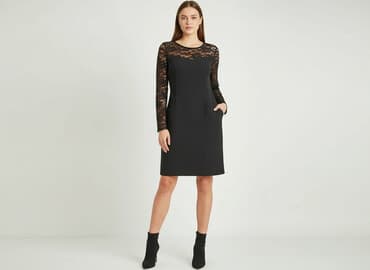 tanie sukienki długi rękaw: Sukienka damska, rozmiar S — 5