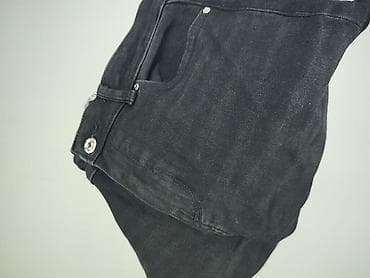 czarne cargo pull and bear: Zara, Jeansy damskie, rozmiar M — 5
