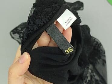 bluzki czarne z koronki: Top damski, rozmiar S — 5