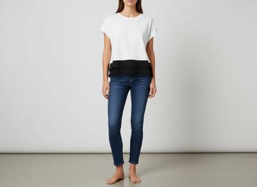 mohito bezrękawnik: Zara, T-shirt damski, rozmiar M — 7