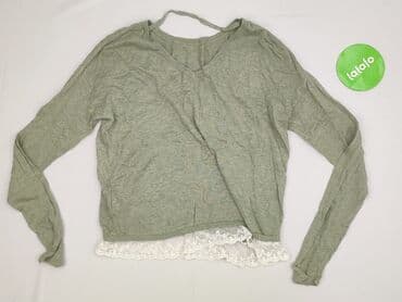 sweter z koronką na dole: Sweter damski, rozmiar S — 4