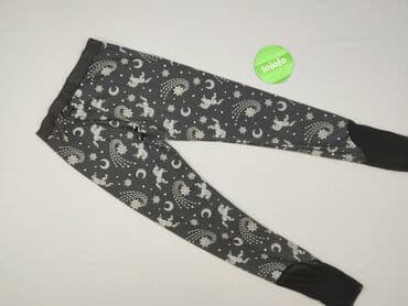 spodnie woskowane goodies: Leggings for kids, F&F, 14 years, 158/164, condition - Very good — 3