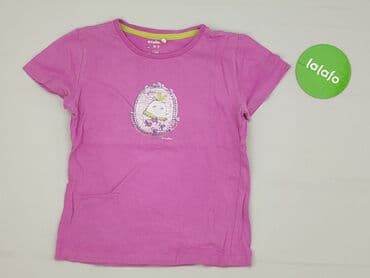 różowa koszulka niemiec: T-shirt, Endo, 9 years, 128-134 cm, condition - Very good — 2