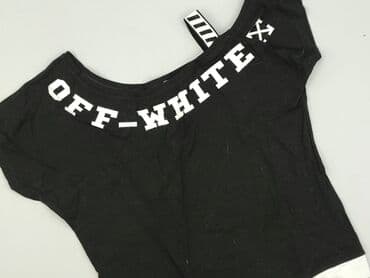 białe t shirty oversize: Off-White, Top damski, rozmiar S — 1