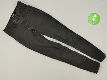 szare szerokie jeansy: Sinsay, Jeansy damskie, rozmiar L — 2