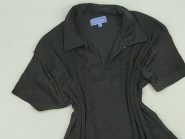 bluzki basic czarne: Joanna, Bluzka damska, M — 1