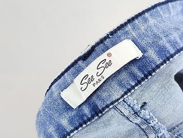 popielate jeansy: Jeansy damskie, rozmiar S — 4