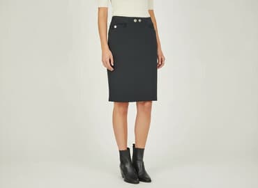 spódnice midi plisowane czarne: Spódnica damska, rozmiar S — 5