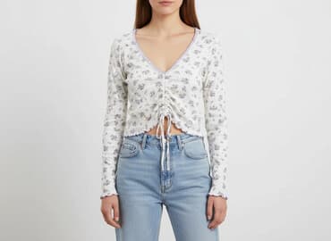 h m krótkie bluzy: H&M, Bluzka damska, rozmiar S — 1