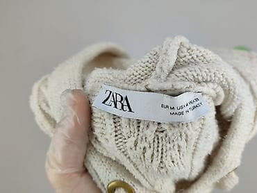 sweter hm: Zara, Bluza z kapturem damska, rozmiar M — 4