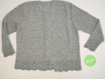 sweter na guziki: Kardigan damski, rozmiar 4XL — 3