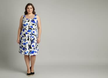 sukienki xxl na lato: Sukienka damska, rozmiar 2XL — 6