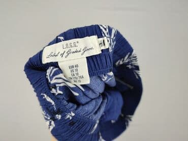 spódniczka alex biało niebieska: H&M, Spódnica damska, rozmiar L — 4