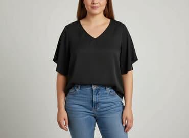 marynarka damska duże rozmiary: Bluzka damska, rozmiar XL — 7