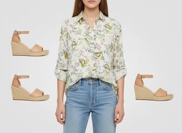 wiosenne bluzki: Esprit, Bluzka damska, rozmiar M — 7