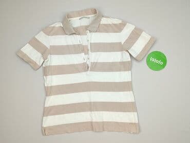 biały t shirt zara: BRAX, Damska koszulka polo, rozmiar L — 2