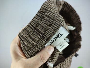 monki jeansy: Monki, Spodnie materiałowe damskie, rozmiar 2XS — 4