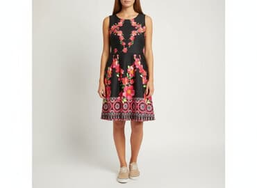 sukienka rozkloszowana 42: BODY FLIRT, Sukienka damska, rozmiar M — 1