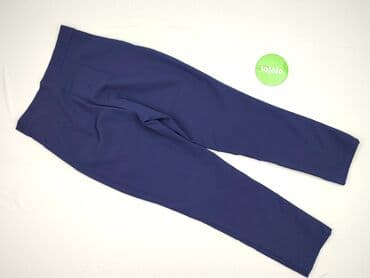 jeansy damskie podarte: Material trousers for women, size S (EU 36) — 3