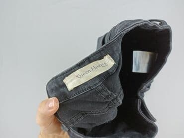 dżinsy w serduszka: Queen Hearts, Jeansy damskie, rozmiar S — 4