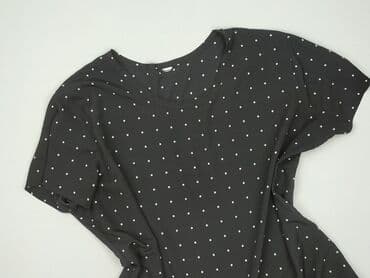 czarne t shirty w serek damskie: T-shirt damski, rozmiar 6XL — 1