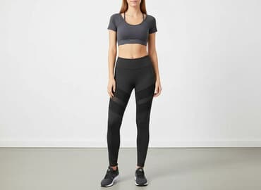 buty trzymające kostkę: Emery Rose, Legginsy Sportowe damskie, rozmiar S — 7