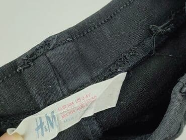 blaklader spodnie: Legginsy dziecięce, H&M, 3-4 lat, 98/104, stan - Bardzo dobry — 4