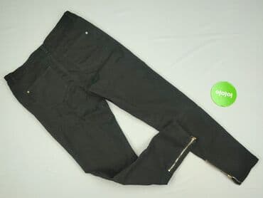 spodnie hello kitty piżama czarne: Mohito, Material trousers for women, size M (EU 38) — 3