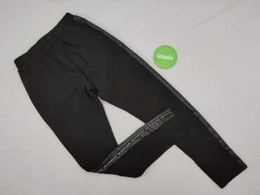 spodnie czarne tech fleece: Spodnie dresowe damskie, rozmiar S — 3