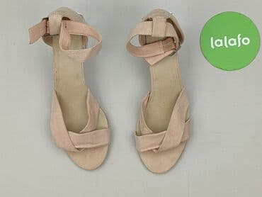 srebrne sandały reserved: Reserved, Sandały damskie, 41 — 2