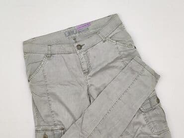 kapcie kapitan bomba: LOVE LABEL, Spodnie cargo damskie, rozmiar S — 1