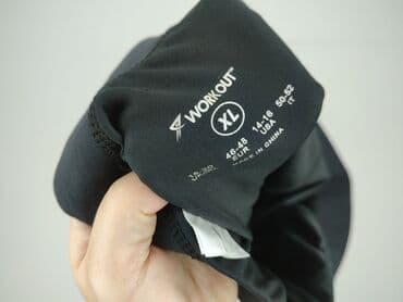 sukienka 4f damska: Workout, Лосини Спортивні жіночі, XL — 4