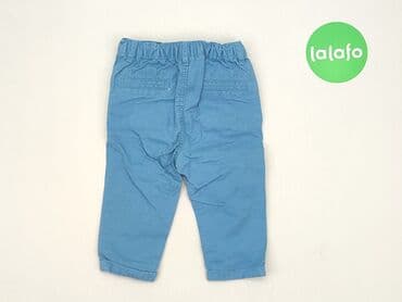 sukienka z lyocellu h: Denim pants, Tu, 6-9 months, condition - Very good — 3