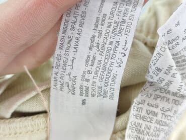 zara spodnie damskie len: Zara, Material trousers for women, size M — 5