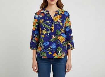 granatowa bluza: Bluzka damska, rozmiar M — 7