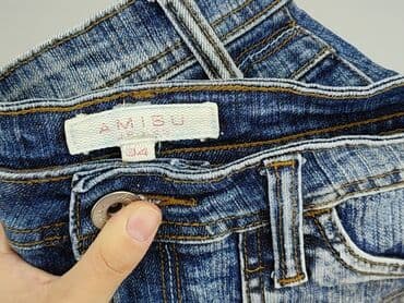 spodenko spódniczka jeans: Amisu, Spódnica damska, rozmiar XS — 4