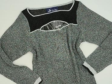 bluza szara pull and bear: Sweter damski, rozmiar S — 1