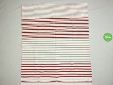 Tekstylia: Obrus 220 x 50, kolor - Biały, stan - Idealny — 2