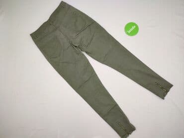 woskowane legginsy z wysokim stanem zara: Reserved, Spodnie materiałowe damskie, rozmiar M — 3