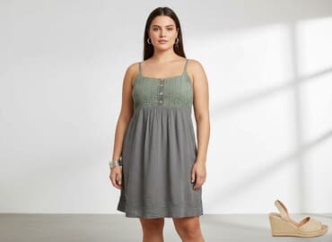 sukienki xxl na lato: Sukienka damska, rozmiar XL — 7