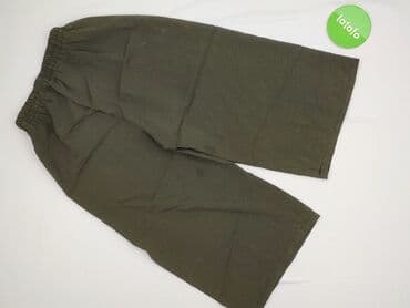Women: Material trousers for women, size S (EU 36) — 3